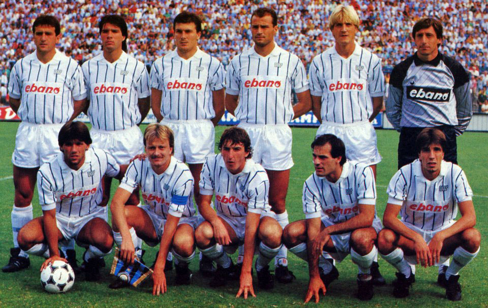 Atalanta-Pisa , campionato 1985/86. Goal di Wim Kieft commentato da Gianni Zei
